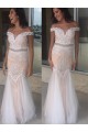Mermaid Off-the-Shoulder Beaded Long Prom Dresses Formal Evening Dresses 601062 Mermaid Off-the-Shoulder Beaded Long Prom Dresses Formal Evening Dresses 601062