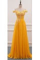 A-Line Off-the-Shoulder Lace Chiffon Long Prom Dresses Formal Evening Dresses 601098 A-Line Off-the-Shoulder Lace Chiffon Long Prom Dresses Formal Evening Dresses 601098