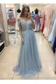 Lace and Tulle Long Prom Dresses Formal Evening Dresses 601101 Lace and Tulle Long Prom Dresses Formal Evening Dresses 601101