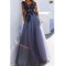 Lace Long Sleeves See Through Prom Dresses Formal Evening Dresses 601117