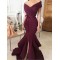 Mermaid Off-the-Shoulder Long Prom Dresses Formal Evening Dresses 601127