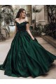 Ball Gown Off-the-Shoulder Long Prom Dresses Formal Evening Dresses 601140