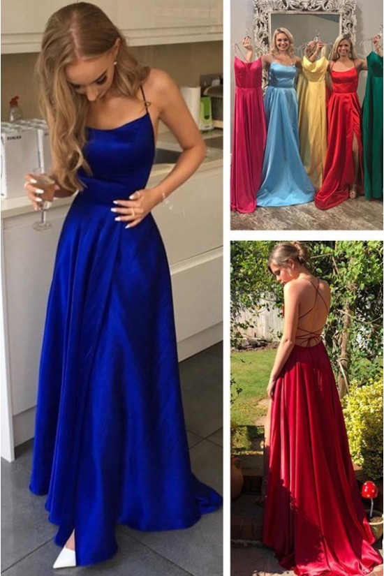 Simple Stunning Long Prom Dresses Formal Evening Dresses 601144