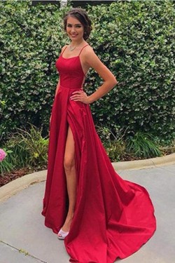 Simple Stunning Long Prom Dresses Formal Evening Dresses 601144