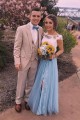 Elegant Beaded Lace Two Pieces Prom Dresses Formal Evening Dresses 601145