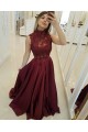 Beaded Lace Long Prom Dresses Formal Evening Dresses 601146