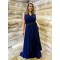 Long Beaded V-Neck Plus Size Prom Dresses Formal Evening Dresses 601167