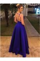 A-Line V-Neck Long Prom Dresses Formal Evening Dresses 601172 A-Line V-Neck Long Prom Dresses Formal Evening Dresses 601172
