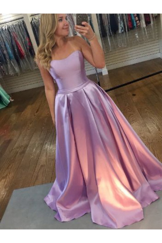 A-Line Strapless Long Prom Dresses Formal Evening Dresses 601200 A-Line Strapless Long Prom Dresses Formal Evening Dresses 601200