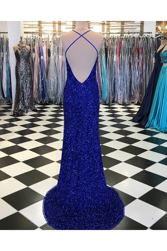 Sequins Long Prom Dresses Formal Evening Dresses 601211 Sequins Long Prom Dresses Formal Evening Dresses 601211