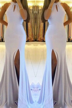 Elegant Mermaid Long Prom Dresses Formal Evening Dresses 601216