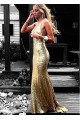 Sexy Mermaid Sequins Long Prom Dresses Formal Evening Dresses 601219