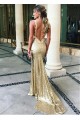 Sexy Mermaid Sequins Long Prom Dresses Formal Evening Dresses 601219