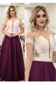 A-Line Beaded Lace Long Prom Dresses Formal Evening Dresses 601222 A-Line Beaded Lace Long Prom Dresses Formal Evening Dresses 601222