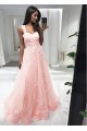 A-Line Lace Long Prom Dresses Formal Evening Dresses 601236 A-Line Lace Long Prom Dresses Formal Evening Dresses 601236
