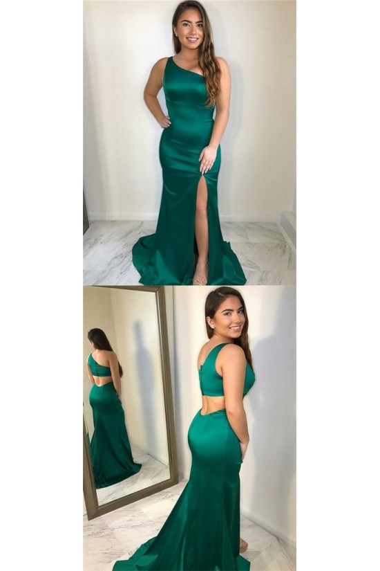 Mermaid One-Shoulder Long Prom Dresses Formal Evening Dresses 601250 Mermaid One-Shoulder Long Prom Dresses Formal Evening Dresses 601250
