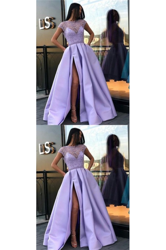 A-Line Beaded Long Prom Dresses Formal Evening Dresses 601254 A-Line Beaded Long Prom Dresses Formal Evening Dresses 601254