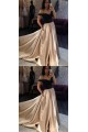 A-Line Off-the-Shoulder Beaded Long Prom Dresses Formal Evening Dresses 601258 A-Line Off-the-Shoulder Beaded Long Prom Dresses Formal Evening Dresses 601258