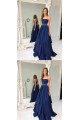 A-Line Strapless Beaded Long Prom Dresses Formal Evening Dresses 601260 A-Line Strapless Beaded Long Prom Dresses Formal Evening Dresses 601260