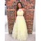 A-Line Beaded Long Long Prom Dresses Formal Evening Dresses 601264
