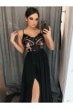 Spaghetti Straps Lace Long Prom Dresses Formal Evening Dresses 601265 Spaghetti Straps Lace Long Prom Dresses Formal Evening Dresses 601265