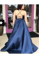 A-Line Halter Long Prom Dresses Formal Evening Dresses 601272 A-Line Halter Long Prom Dresses Formal Evening Dresses 601272