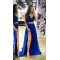 Two Pieces Long Prom Dresses Formal Evening Dresses 601281