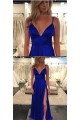 A-Line V-Neck Long Prom Dresses Formal Evening Dresses 601286 A-Line V-Neck Long Prom Dresses Formal Evening Dresses 601286