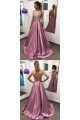 A-Line Beaded Long Prom Dresses Formal Evening Dresses 601302 A-Line Beaded Long Prom Dresses Formal Evening Dresses 601302