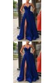A-Line Spaghetti Straps Long Prom Dresses Formal Evening Dresses 601308 A-Line Spaghetti Straps Long Prom Dresses Formal Evening Dresses 601308
