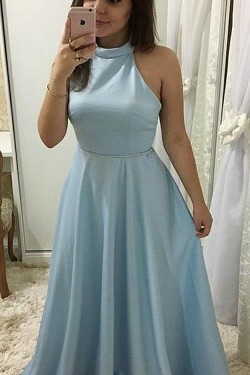 A-Line Long Prom Dresses Formal Evening Dresses 601323