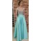 A-Line Beaded Long Prom Dresses Formal Evening Dresses 601324