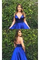 Spaghetti Straps V-Neck Long Prom Dresses Formal Evening Dresses 601326 Spaghetti Straps V-Neck Long Prom Dresses Formal Evening Dresses 601326