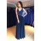 A-Line Beaded Long Prom Dresses Formal Evening Dresses 601331