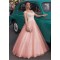 Ball Gown Tulle Lace Long Prom Dresses Formal Evening Dresses 601338