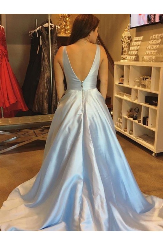 Ball Gown V-Neck Long Prom Dresses Formal Evening Dresses 601339 Ball Gown V-Neck Long Prom Dresses Formal Evening Dresses 601339
