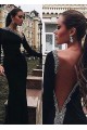 Mermaid Long Sleeves Beaded Long Prom Dresses Formal Evening Dresses 601341 Mermaid Long Sleeves Beaded Long Prom Dresses Formal Evening Dresses 601341