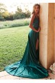 A-Line V-Neck Long Prom Dresses Formal Evening Dresses 601347 A-Line V-Neck Long Prom Dresses Formal Evening Dresses 601347