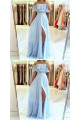 A-Line Off-the-Shoulder Beaded Long Prom Dresses Formal Evening Dresses 601353 A-Line Off-the-Shoulder Beaded Long Prom Dresses Formal Evening Dresses 601353