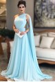 A-Line One-Shoulder Long Prom Dresses Formal Evening Dresses 601355 A-Line One-Shoulder Long Prom Dresses Formal Evening Dresses 601355