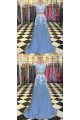 A-Line Two Pieces Lace Long Prom Dresses Formal Evening Dresses 601359 A-Line Two Pieces Lace Long Prom Dresses Formal Evening Dresses 601359