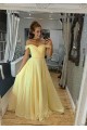 A-Line Off-the-Shoulder Long Prom Dress Formal Evening Dresses 601382 A-Line Off-the-Shoulder Long Prom Dress Formal Evening Dresses 601382