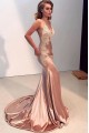 Sexy Mermaid V-Neck Lace Long Prom Dress Formal Evening Dresses 601391