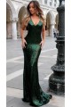 Mermaid V-Neck Spaghetti Straps Long Prom Dress Formal Evening Dresses 601394 Mermaid V-Neck Spaghetti Straps Long Prom Dress Formal Evening Dresses 601394