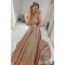 A-Line Sparkling Long Prom Dress Formal Evening Dresses 601396