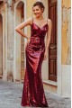 Elegant Spaghetti Straps V-Neck Sparkling Long Prom Dress Formal Evening Dresses 601398 Elegant Spaghetti Straps V-Neck Sparkling Long Prom Dress Formal Evening Dresses 601398