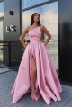 A-Line Satin Long Prom Dress Formal Evening Dresses 601421 A-Line Satin Long Prom Dress Formal Evening Dresses 601421