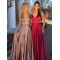 A-Line V-Neck Long Prom Dress Formal Evening Dresses 601445