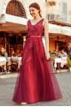 A-Line Lace V-Neck Long Prom Dress Formal Evening Dresses 601451 A-Line Lace V-Neck Long Prom Dress Formal Evening Dresses 601451