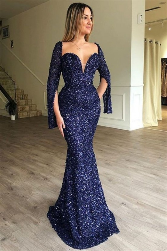 Mermaid Sparkling Long Prom Dress Formal Evening Dresses 601461 Mermaid Sparkling Long Prom Dress Formal Evening Dresses 601461